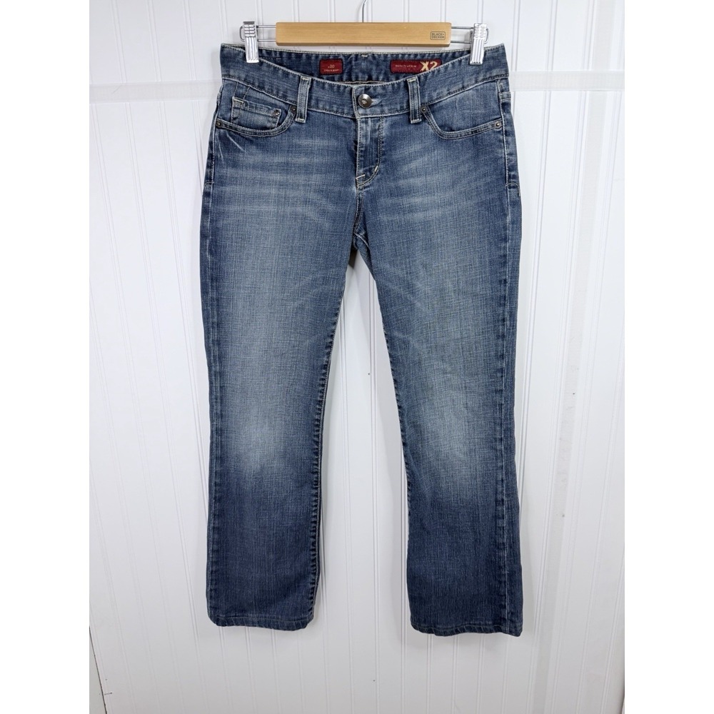 Express Stella Boot X2 Jeans Women 6L Blue Excellent Bootcut Medium Wash Denim